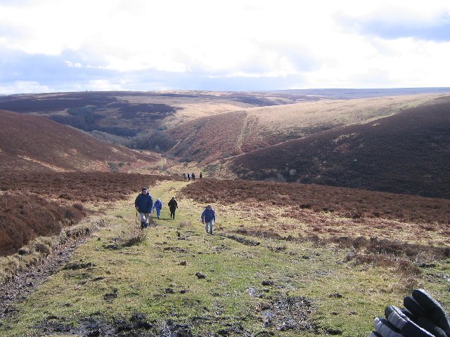 Typical moorland scenery on Exmoor