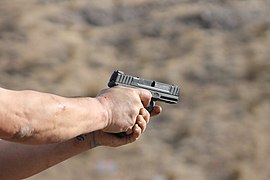 Man Aiming S&W SD9.jpg