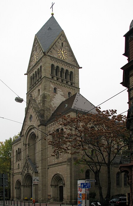 Mannheim Neckarstadt West Herz Jesu Kirche