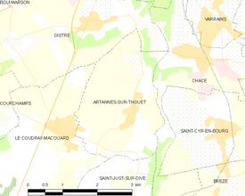 Artannes-Sur-Thouet: Comuna francesa