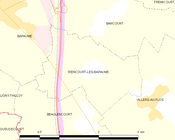 Riencourt-lès-Bapaume所在地圖 ê uī-tì