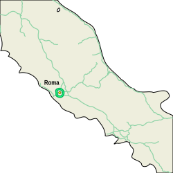 Mappa autostrada A90 Italia.svg