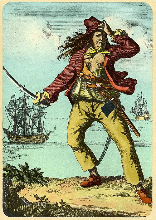 A contemporary engraving of Mary Read