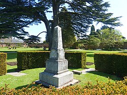 Memorial to Sir Briggs, Tredegar House gardens, Newport - geograph.org.uk - 5776912.jpg
