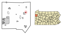 File:Mercer_County_Pennsylvania_Incorporated_and_Unincorporated_areas_Sandy_Lake_Highlighted.svg