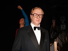 Waxwork of Caine as Harry Palmer (from 1965's The Ipcress File) at Madame Tussauds, London Mme Tussaud museum (2848368706).jpg