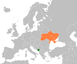 <span class="mw-page-title-main">Montenegro–Ukraine relations</span> Bilateral relations