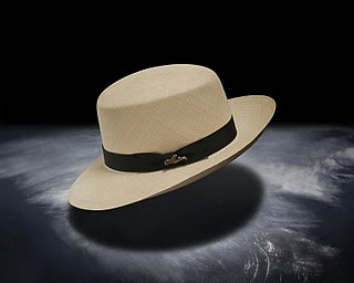 Der Panama-Hut ist ein handgef