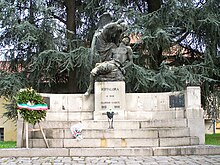 Il monumento ai caduti di Boffalora sopra Ticino, realizzato nel 1920 da Nicola Fiore