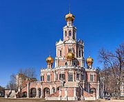 Naryshkin Baroque. Church of the Intercession at Fili near Moscow. 1690-1694