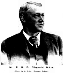 Robert Fitzgerald, politician and solicitor in New South Wales, Australia