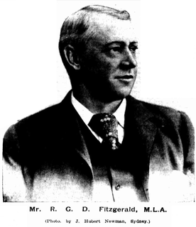 Robert Fitzgerald (Australian politician) Australian politician