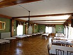 Sala da pranzo del albergo