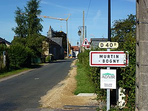 Murtin-et-Bogny (Ardennes) city limit sign Murtin.JPG