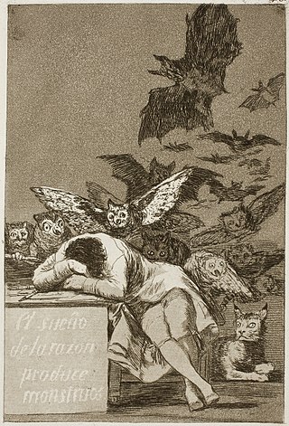 <i>Los caprichos</i> Series of 80 prints by Francisco Goya
