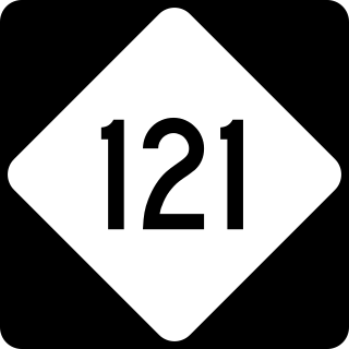<span class="mw-page-title-main">North Carolina Highway 121</span> Highway in North Carolina, United States