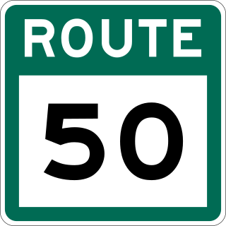 <span class="mw-page-title-main">Newfoundland and Labrador Route 50</span> Highway in Newfoundland and Labrador, Canada