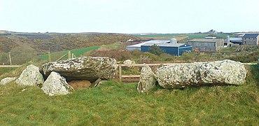 Neolithic Burial Chambers at St Elvis Farm - geograph.org.uk - 1191664.jpg