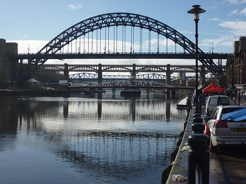 File:Newcastle Townscape Bridges Over The Tyne (geograph 3347335).jpg