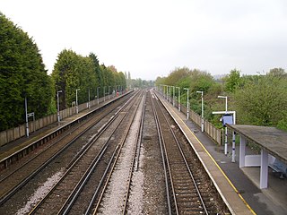 <span class="mw-page-title-main">Newington railway station</span> Railway station in Kent, England