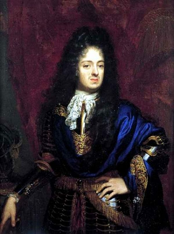 The Grand Prince Ferdinando, Violante Beatrice's husband, by Niccolò Cassana, 1687