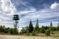 Viewing tower in Ninase