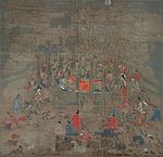 Nirvana painting by Ryozen (Hongakuji Eiheiji).jpg