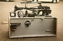 Nitrohawk with its travel case Nitrohawk UAV with travel case.jpg