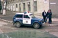 Una jeep della polizia (circa anni 1990)
