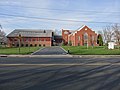 Nokesville Church of the Brethren. South (front) side of building shown.