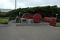 Deutsch: Wellenmaschine des Meerwasser-Wellenschwimmbades auf Norderney