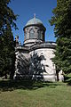 Pohled od jihu na Klingerovo mauzoleum na hřbitově v Novém Městě pod Smrkem. Template:Cultural Heritage Czech Republic Template:Wiki Loves Monuments 2012