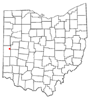 Location of Versailles, Ohio