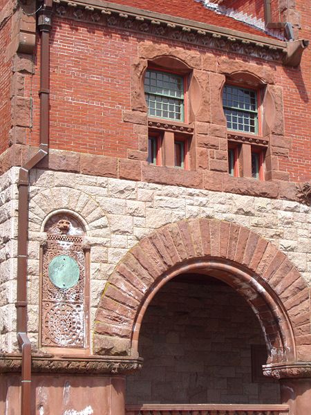 File:Oakes Ames Memorial Hall (North Easton, MA) - detail.JPG