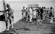 The United States Marine Corps landing on Dominican soil in 1916 Ocupacion-1916.jpg