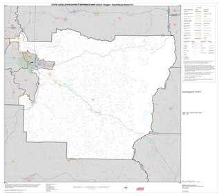 <span class="mw-page-title-main">Oregon's 12th House district</span> Legislative districts in the state of Oregon