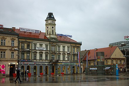 Central square of Osijek (Trg Ante Starcevica)