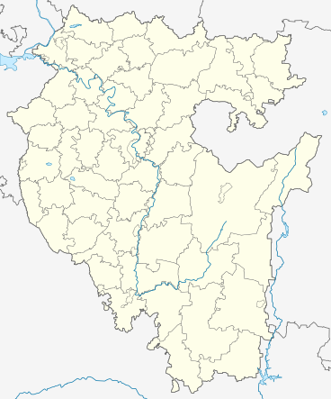 Location map Урысей Башкэртэстэн