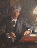 P S Krøyer 1900 - Georg Brandes - Skitse til maleri.jpg