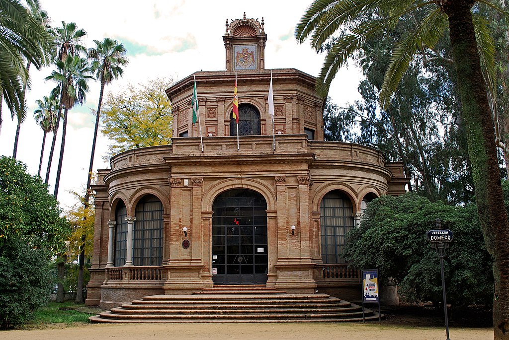 Pavillon Domecq dans le Parque María Luisa à Seville - Photo de Anual.