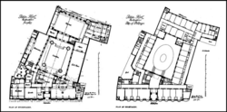 Floor plans of the hotel Palace Hotel Copenhagen - floor plan.png