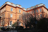 The Palffy Palace Budapest, Miklós Ybl, 1867), Ötpacsirta utca 4/Reviczky utca 2. Built for Count János Palffy. Today the Metropolitan Szabó Ervin Library Music Collection.