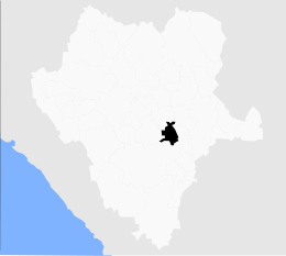 Pánuco de Coronado – Mappa