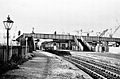 Ancienne gare de Partick West en avril 1962.