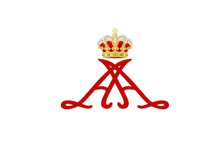 ไฟล์:Personal standard of Prince Alberto II of Monaco.svg