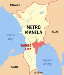 Taguig - Harta