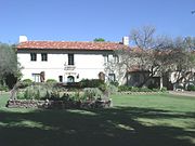 The Asbury-Salmon House was built in 1934 and is located at 7801 N. Central Ave. This house was built by Cline Asbury who managed the Crystal Ice and Cold Storage in Phoenix, founded by his brother Harry. Cline died in 1942 and in 1945 his wife Delia sold the house to Riney Salmon. The Salmon family lived in the house until 1970, when Mr. Salmon died of injuries received in an auto accident. At the time of his death, his firm was said to be the largest law firm in the state. The house was listed in the Phoenix Historic Properties Register in March 2003. It was listed in the National Register of Historic Places on April 8, 2010.