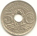 Francese Coin5Centimes1939-Revers.jpg