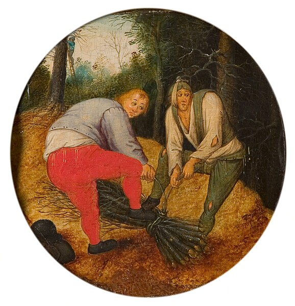 File:Pieter Brueghel de Jonge - Twee mannen binden takken samen - 0059 - Rijksmuseum Twenthe.jpg