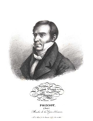 <span class="mw-page-title-main">Louis Poinsot</span> French mathematician and physicist (1777–1859)